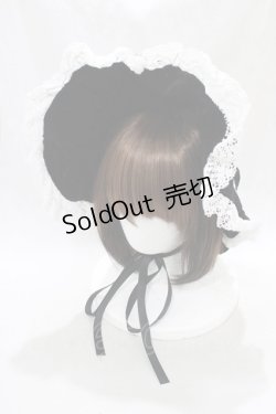 画像5: Moonrise Theater / シアタードール ドレス+ボンネット Free ブラック H-25-02-03-1005-GO-OP-NS-ZH