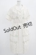 F&A / ハンカチフラワー開衿シャツワンピース Free OFF WHITE×YELLOW H-25-02-03-012-LO-OP-NS-ZH