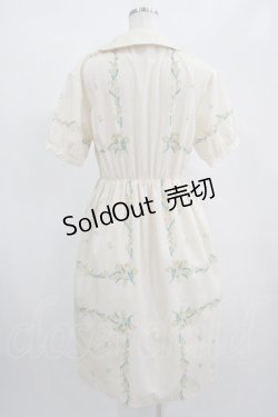 画像3: F&A / ハンカチフラワー開衿シャツワンピース Free OFF WHITE×YELLOW H-25-02-03-012-LO-OP-NS-ZH