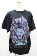 MILKBOY / SUICIDE SQUAD LOGO TEE L ブラック H-25-02-05-1017-MB-TO-KB-ZT231