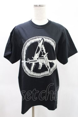 画像1: MILKBOY / ANRCHY GUN TEE  ブラック H-25-02-05-1018-MB-TO-KB-ZT231