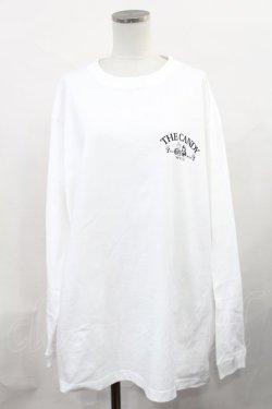 画像1: Candy Stripper / THE CANDY L/S TEE  ホワイト H-25-02-06-1006-PU-TO-KB-ZH