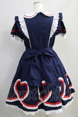 画像3: Angelic Pretty / ハートフルワンピース Free ネイビー H-25-02-06-008-AP-OP-NS-ZH