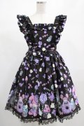 Angelic Pretty / Happy Treat Partyジャンパースカート Free ブラック H-25-02-10-002-AP-OP-NS-ZH