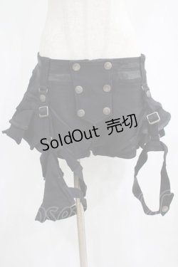 画像1: PUNK RAVE / Maeve Black Shorts XL ブラック H-25-02-12-039-PU-PA-KB-ZH