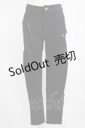 PUNK RAVE / MANIFESTO BLACK TROUSERS S ブラック H-25-02-12-041-PU-PA-KB-OS