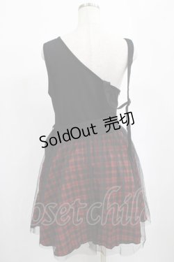 画像3: PUNK RAVE / MIA DRESS M ブラック×レッド H-25-02-12-004-PU-OP-KB-ZY