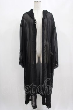 画像1: PUNK RAVE / Mystic Mood cape XL-2XL ブラック H-25-02-12-043-PU-JA-KB-OS