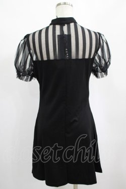 画像3: PUNK RAVE / Chinese Style Silk Fan Cheongsam Dress L ブラック H-25-02-12-005-PU-OP-KB-OS