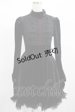 画像1: PUNK RAVE / SIBYLLE DOLL DRESS XS ブラック H-25-02-12-015-PU-OP-KB-ZH