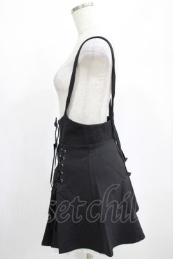 画像2: PUNK RAVE / Leeloo high waist skirt M ブラック H-25-02-12-022-PU-SK-KB-ZH