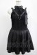 画像1: PUNK RAVE /ACK WIDOW DRESS M-L ブラック H-25-02-12-003-PU-OP-KB-ZH (1)