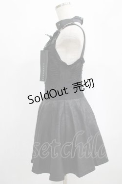 画像2: PUNK RAVE /ACK WIDOW DRESS M-L ブラック H-25-02-12-003-PU-OP-KB-ZH