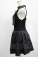 画像2: PUNK RAVE /ACK WIDOW DRESS M-L ブラック H-25-02-12-003-PU-OP-KB-ZH (2)