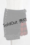 PUNK RAVE / Dead Threads skirt S ブラック H-25-02-12-027-PU-SK-KB-OS