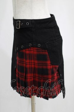 画像2: PUNK RAVE / Dead Threads skirt S ブラック H-25-02-12-027-PU-SK-KB-OS