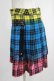 画像2: PUNK RAVE / COLOUR PUNK SKIRT M ミックスカラー H-25-02-12-028-PU-SK-KB-ZI (2)