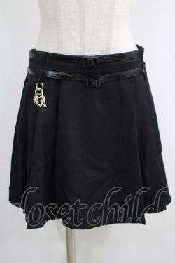 画像1: PUNK RAVE / LOCKHEART SKIRT M ブラック H-25-02-12-031-PU-SK-KB-ZI