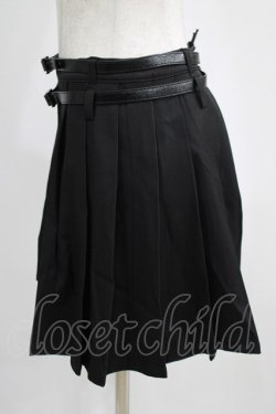 画像2: PUNK RAVE / LOCKHEART SKIRT M ブラック H-25-02-12-031-PU-SK-KB-ZI