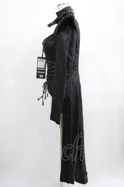 画像2: PUNK RAVE / Blitzkrieg coat M ブラック H-25-02-13-037-PU-CO-KB-ZT-C006