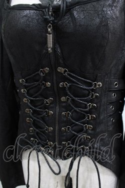 画像4: PUNK RAVE / Blitzkrieg coat M ブラック H-25-02-13-037-PU-CO-KB-ZT-C006