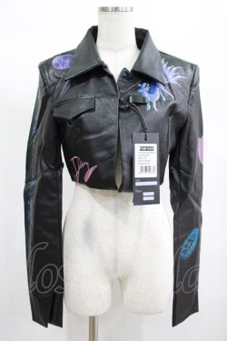 画像1: PUNK RAVE / SHE-DRAGON CROP JACKET XS ブラック H-25-02-13-055-PU-JA-KB-OS