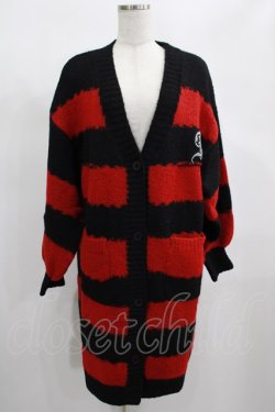 画像1: PUNK RAVE / NIGHTMARE ACADEMY RED CARDIGAN Free レッド H-25-02-13-064-PU-TO-KB-OS