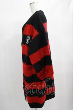 画像2: PUNK RAVE / NIGHTMARE ACADEMY RED CARDIGAN Free レッド H-25-02-13-064-PU-TO-KB-OS