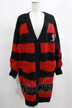 画像1: PUNK RAVE / NIGHTMARE ACADEMY RED CARDIGAN Free レッド H-25-02-13-066-PU-TO-KB-ZS