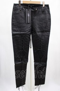 画像1: PUNK RAVE / Ball Jointed Doll trousers mattパンツ XL ブラック H-25-02-13-026-PU-PA-KB-ZS