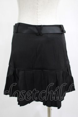 画像2: PUNK RAVE / pleated skirt with waist bag S ブラック H-25-02-14-1019-PU-SK-KB-OS