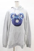 MILKBOY / DONUTS HOODIE  グレー H-25-02-17-059-MB-TO-KB-ZH