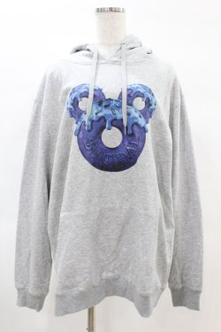 画像1: MILKBOY / DONUTS HOODIE  グレー H-25-02-17-059-MB-TO-KB-ZH