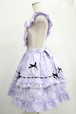 画像2: Angelic Pretty / Heart胸あて付スカート(無地) Free ラベンダー H-25-02-18-006-AP-SK-NS-ZH