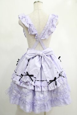 画像3: Angelic Pretty / Heart胸あて付スカート(無地) Free ラベンダー H-25-02-18-006-AP-SK-NS-ZH