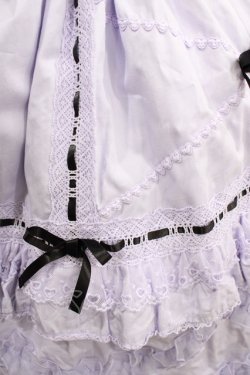 画像5: Angelic Pretty / Heart胸あて付スカート(無地) Free ラベンダー H-25-02-18-006-AP-SK-NS-ZH