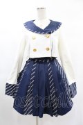 Angelic Pretty / Bunny College Formal Set Free ネイビー H-25-02-19-1018-AP-OP-NS-ZH