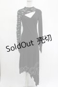 KILL STAR / Aubrette Dress XS 黒 H-25-02-19-2013-SL-OP-KB-ZH