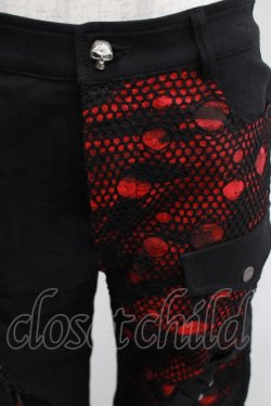 画像3: PUNK RAVE / MANIFESTO BLACK/RED TROUSERS M 黒×赤 H-25-02-19-2029-PU-PA-KB-ZH