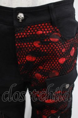 画像3: PUNK RAVE / MANIFESTO BLACK/RED TROUSERS M 黒×赤 H-25-02-19-2030-PU-PA-KB-ZH