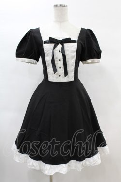 画像1: DARK IN LOVE / Magic doll black white rebel dress M ブラック×ホワイト H-25-02-21-1010-PU-OP-KB-ZH