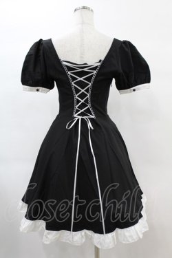 画像2: DARK IN LOVE / Magic doll black white rebel dress M ブラック×ホワイト H-25-02-21-1010-PU-OP-KB-ZH