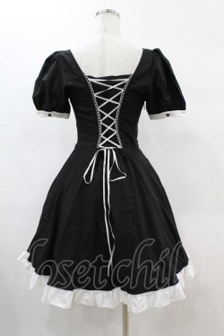 画像2: DARK IN LOVE / Magic doll black white rebel dress M ブラック×ホワイト H-25-02-21-1011-PU-OP-KB-ZH