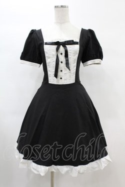 画像1: DARK IN LOVE / Magic doll black white rebel dress M ブラック×ホワイト H-25-02-21-1012-PU-OP-KB-ZH