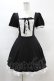 画像1: DARK IN LOVE / Magic doll black white rebel dress M ブラック×ホワイト H-25-02-21-1012-PU-OP-KB-ZH (1)