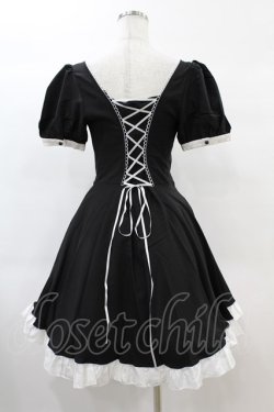 画像2: DARK IN LOVE / Magic doll black white rebel dress M ブラック×ホワイト H-25-02-21-1012-PU-OP-KB-ZH