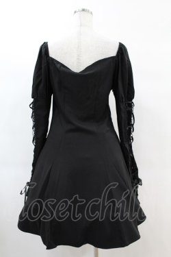 画像2: DARK IN LOVE / Heart to heart valentine date princess dress L ブラック×レッド H-25-02-21-1023-PU-OP-KB-ZH