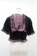 画像2: DARK IN LOVE / Gothic lolita pink plaid cat ear hoody cape XL ブラック×ピンク H-25-02-21-1045-PU-TO-KB-ZH (2)