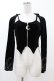 画像1: DARK IN LOVE / Night cat zipper hoody top M ブラック H-25-02-22-1053-PU-TO-KB-ZH (1)