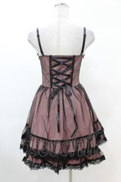 画像2: DARK IN LOVE / Cool mesh pink doll dress XS ピンク×ブラック H-25-02-22-1010-PU-OP-KB-ZH